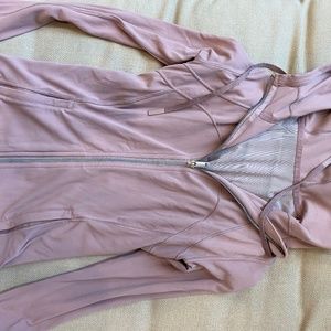 Lululemon Hooded Define Jacket in Dusty Rose